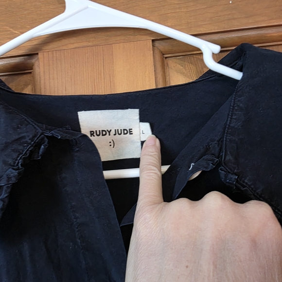 Rudy Jude Black Indigo Pony Blouse - Picture 3 of 4